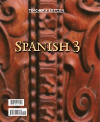 SPANISH 3 TEACHER'S EDITION