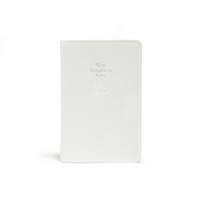 KJV BABY'S NEW TESTAMENT W/PSALMS-WHITE IMITATION LEATHER