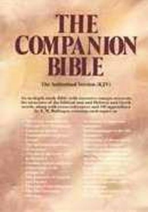 KJV COMPANION BIBLE-BLACK BONDED LEATHER