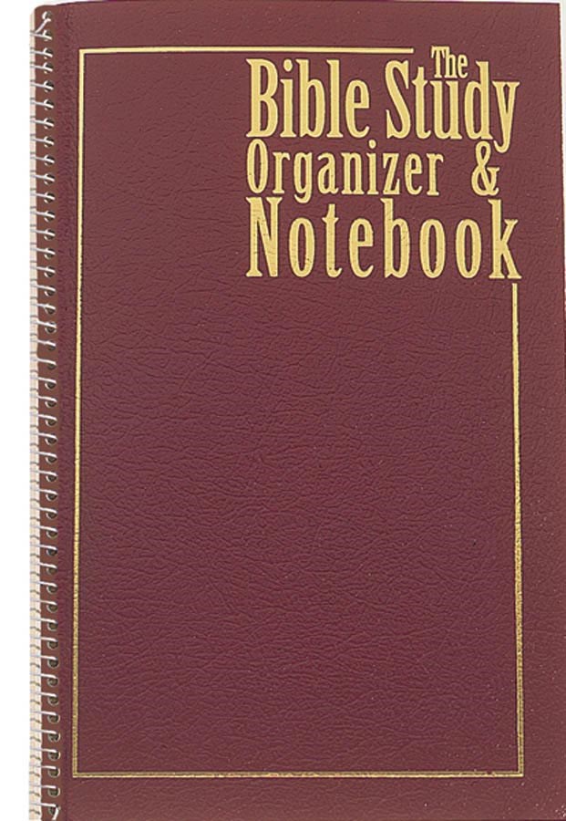 BIBLE STUDY ORGANIZER & NOTEBOOK