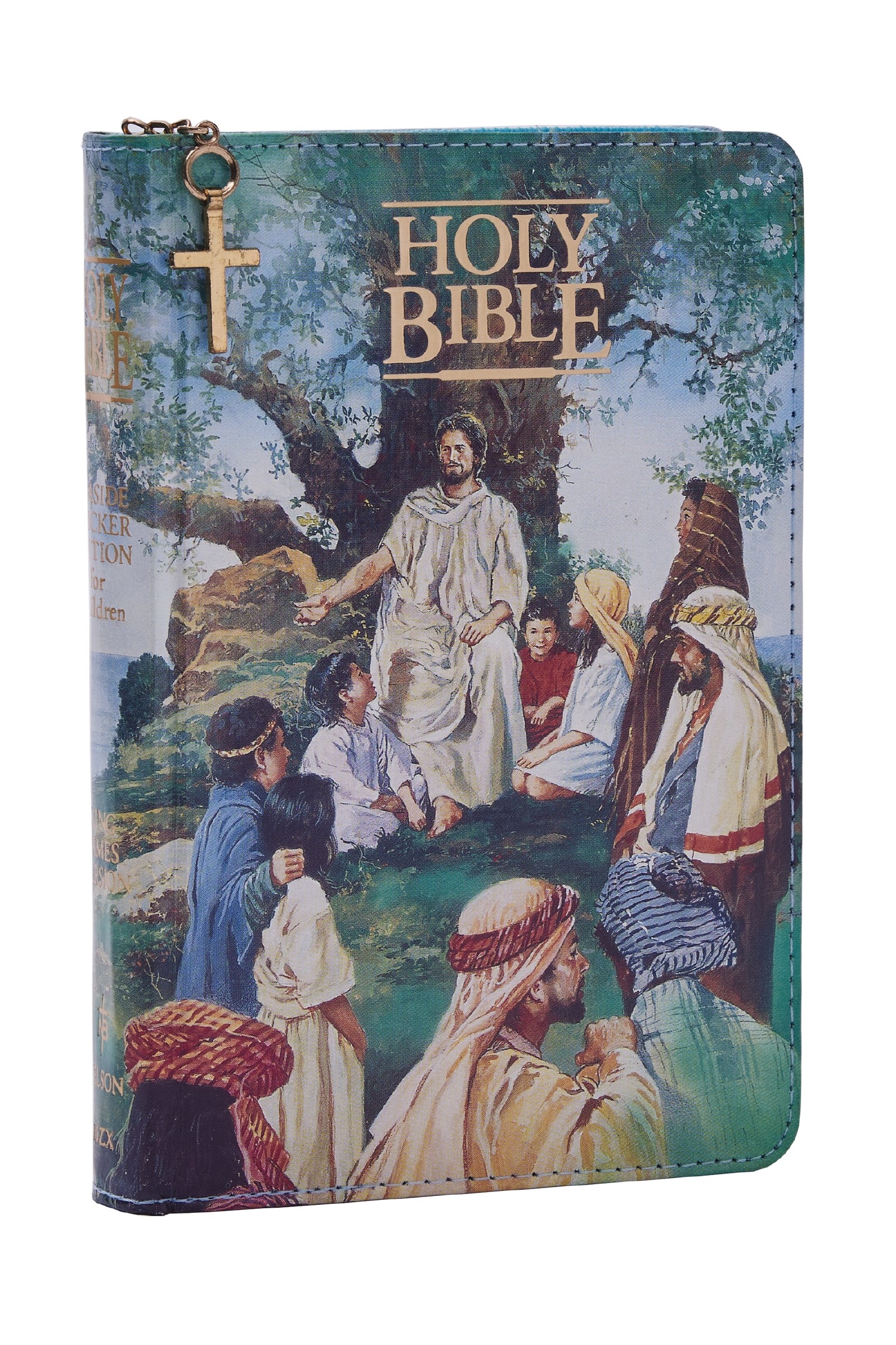 KJV SEASIDE BIBLE-HARDCOVER W/ZIPPER