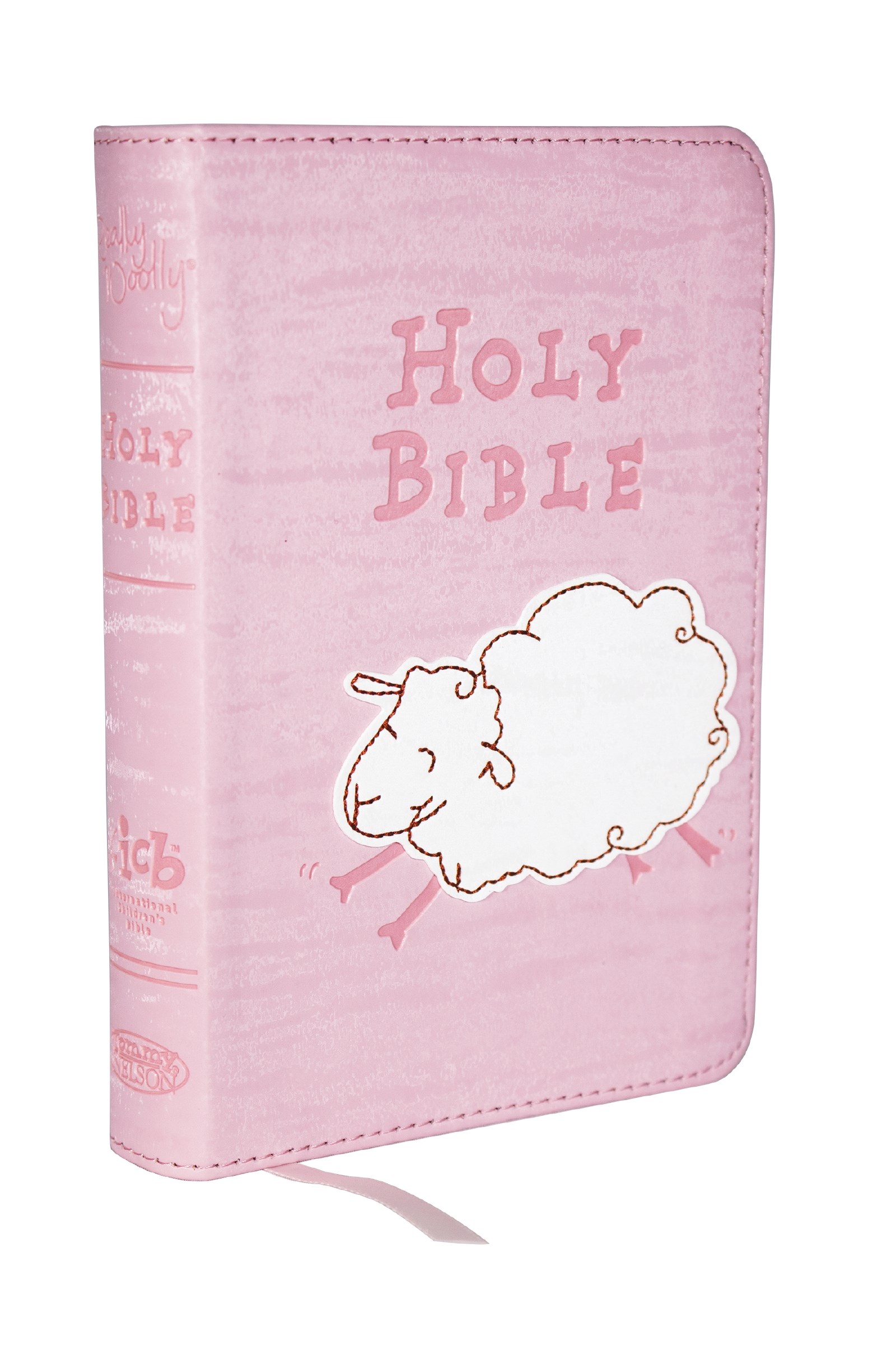 ICB REALLY WOOLLY HOLY BIBLE-PINK LEATHERSOFT