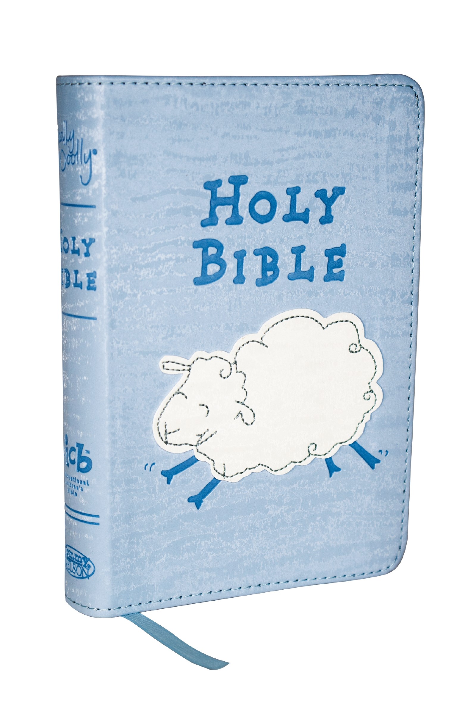 ICB REALLY WOOLLY HOLY BIBLE-BLUE IMITATION LEATHER