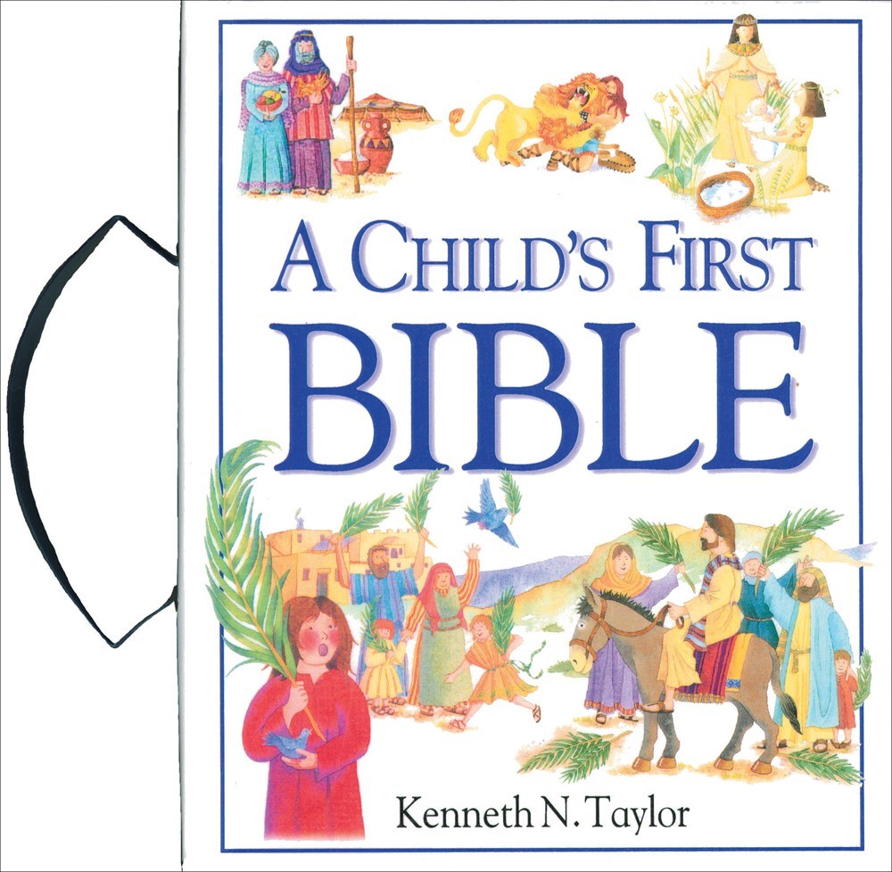 A CHILD'S FIRST BIBLE W/HANDLE