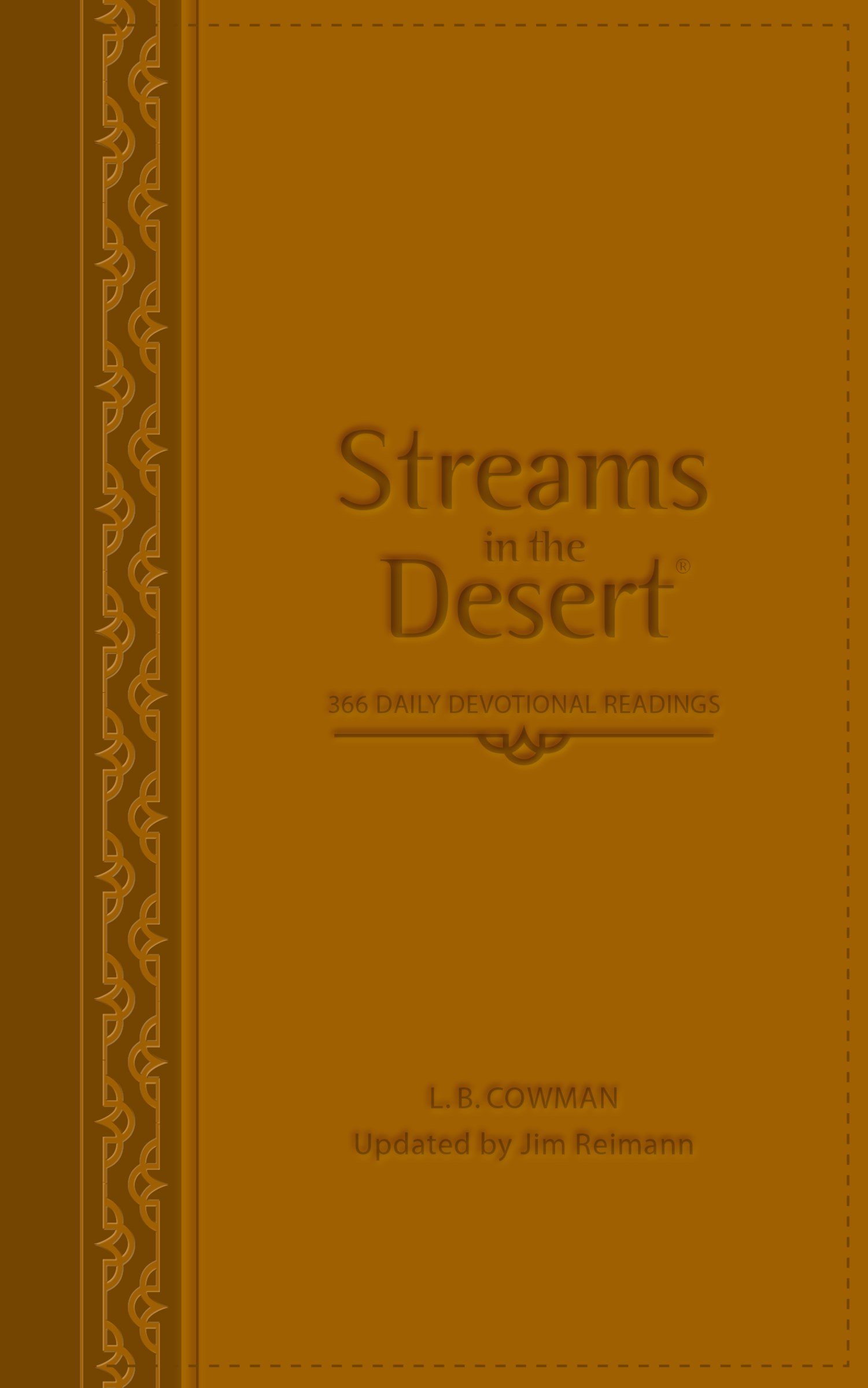 STREAMS IN THE DESERT-WALNUT DUOTONE 
