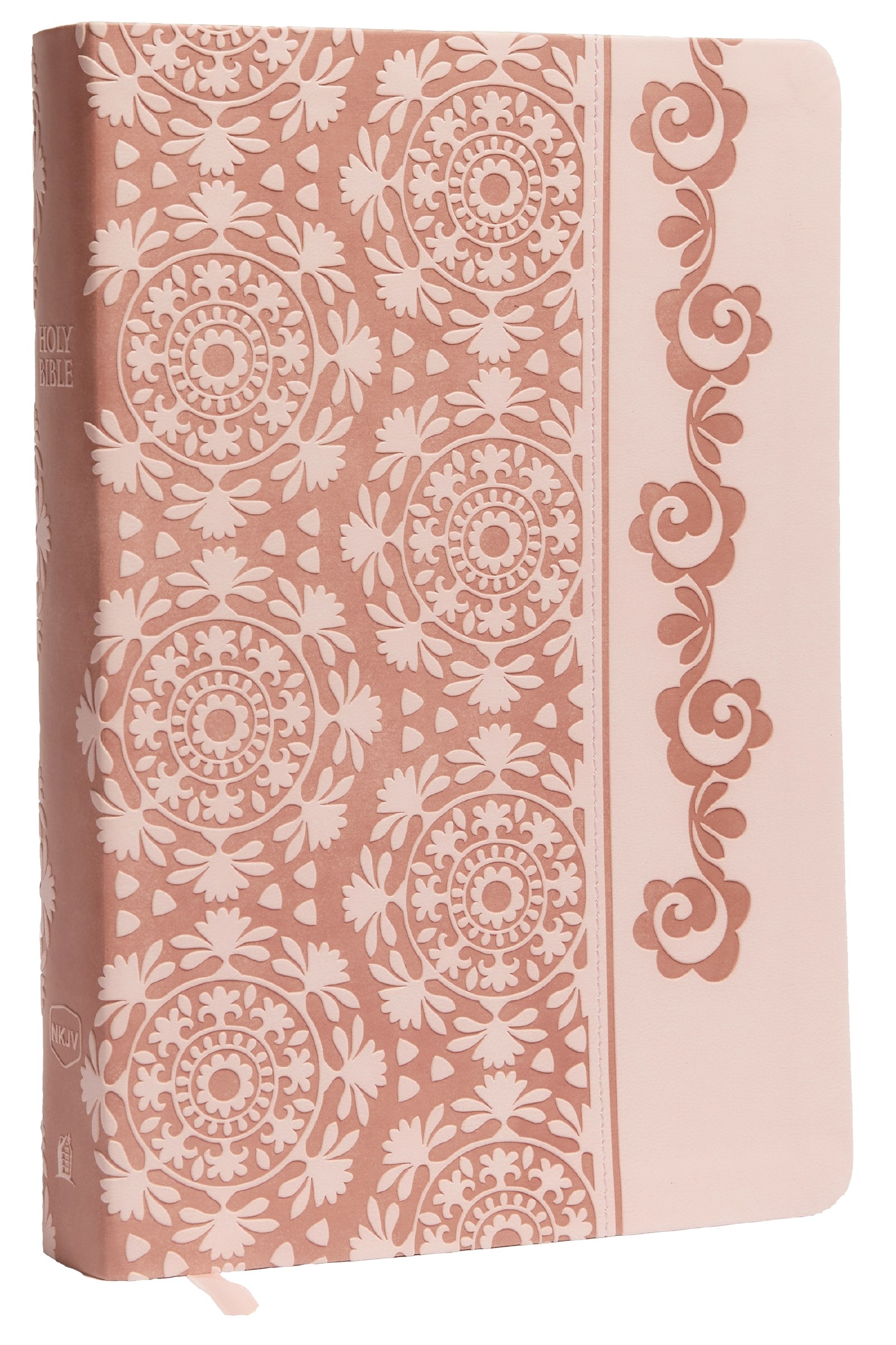 NKJV DEVOTIONAL BIBLE FOR WOMEN-PINK LEATHERSOFT