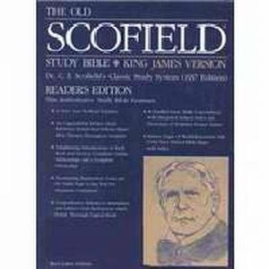 KJV OLD SCOFIELD STUDY STANDARD EDITION-BLACK GENUINE LEATHER INDEXED