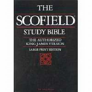 KJV OLD SCOFIELD STUDY BIBLE/LARGE PRINT-HARDCOVER
