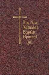 HYMNAL-NEW NATIONAL BAPTIST PEW EDITION-RED (#2452)