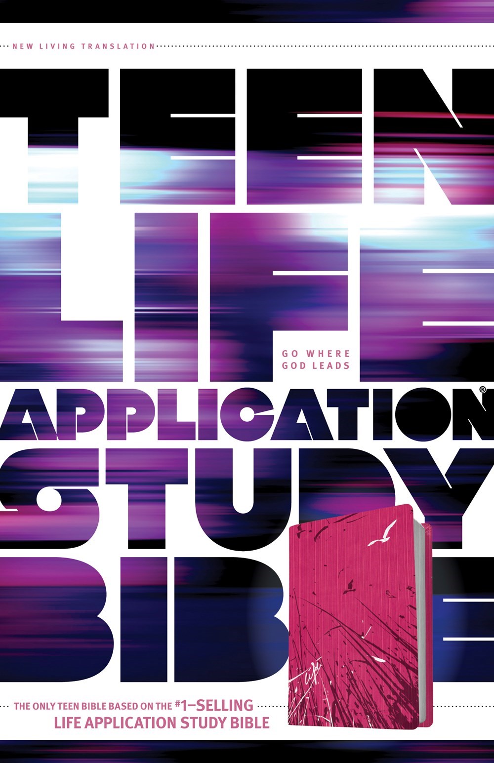 NLT TEEN LIFE APPLICATION STUDY BIBLE-PINK FIELDS LEATHERLIKE