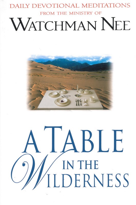 A TABLE IN THE WILDERNESS