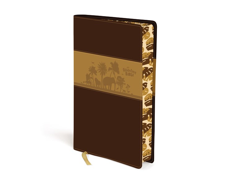 NIV ADVENTURE BIBLE (FULL COLOR)-CHOCOLATE/TOFFEE DUO-TONE