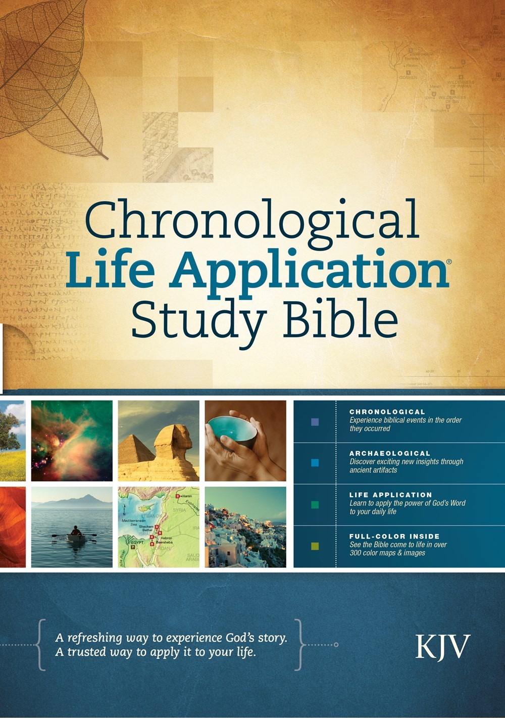 KJV CHRONOLOGICAL LIFE APPLICATION STUDY BIBLE-HARDCOVER