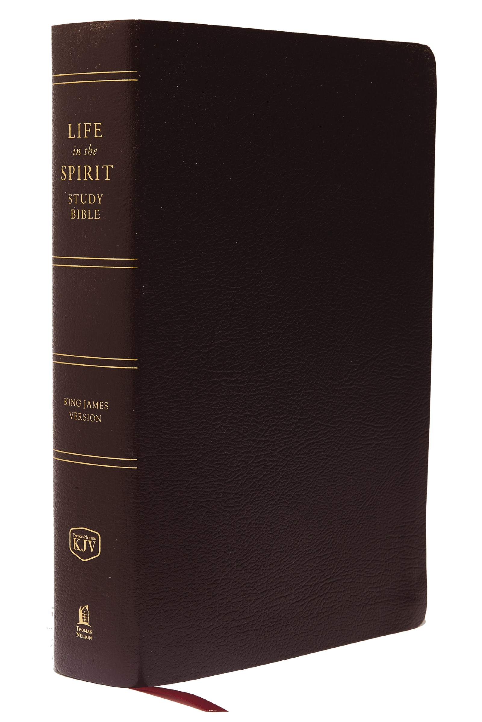 KJV LIFE IN THE SPIRIT STUDY BIBLE-BURGUNDY BONDED LEATHER