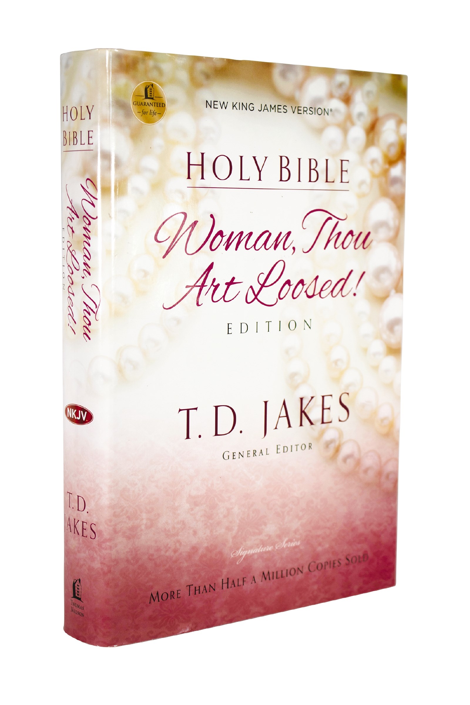 NKJV WOMAN THOU ART LOOSED BIBLE-HARDCOVER