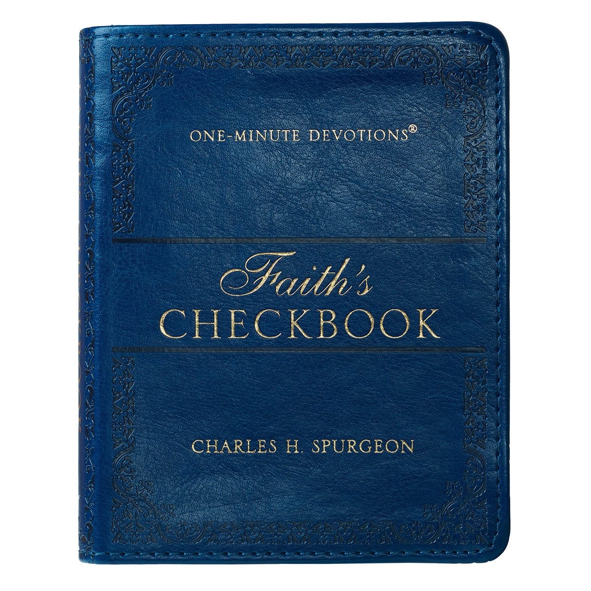 FAITH'S CHECKBOOK (ONE MINUTE DEVOTIONS)-IMITATION LEATHER