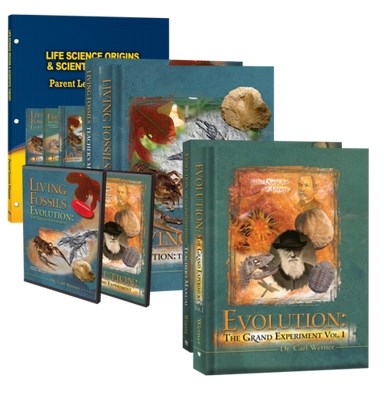 MASTER BOOKS-LIFE SCIENCE ORIGINS & SCIENTIFIC THEORY CURRICULUM PACK