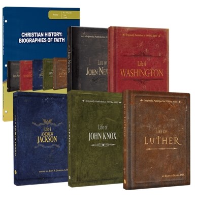 MASTER BOOKS-CHRISTIAN HISTORY: BIOGRAPHIES OF FAITH SET (6TH - 8TH GRADE)