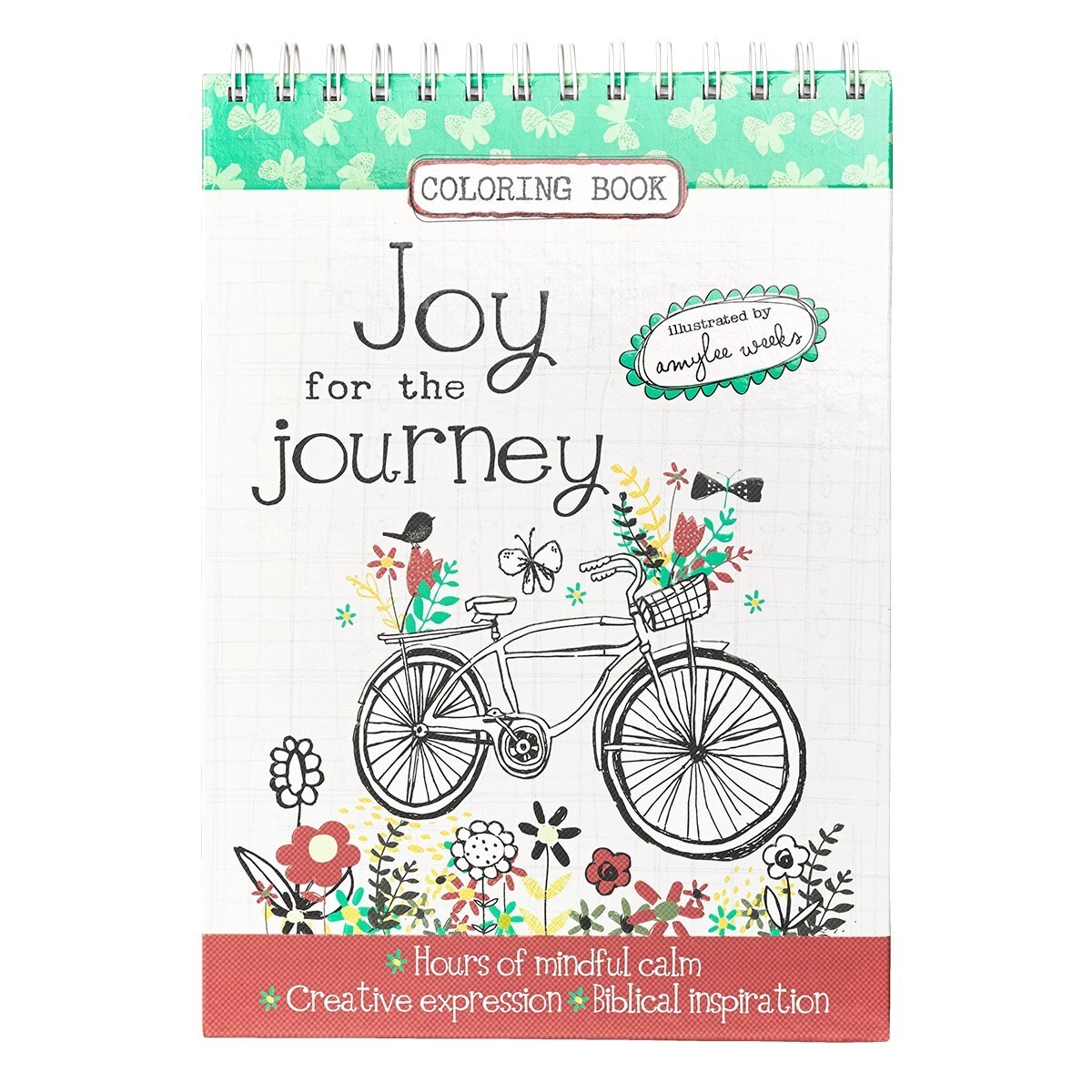 JOY FOR THE JOURNEY ADULT COLORING BOOK