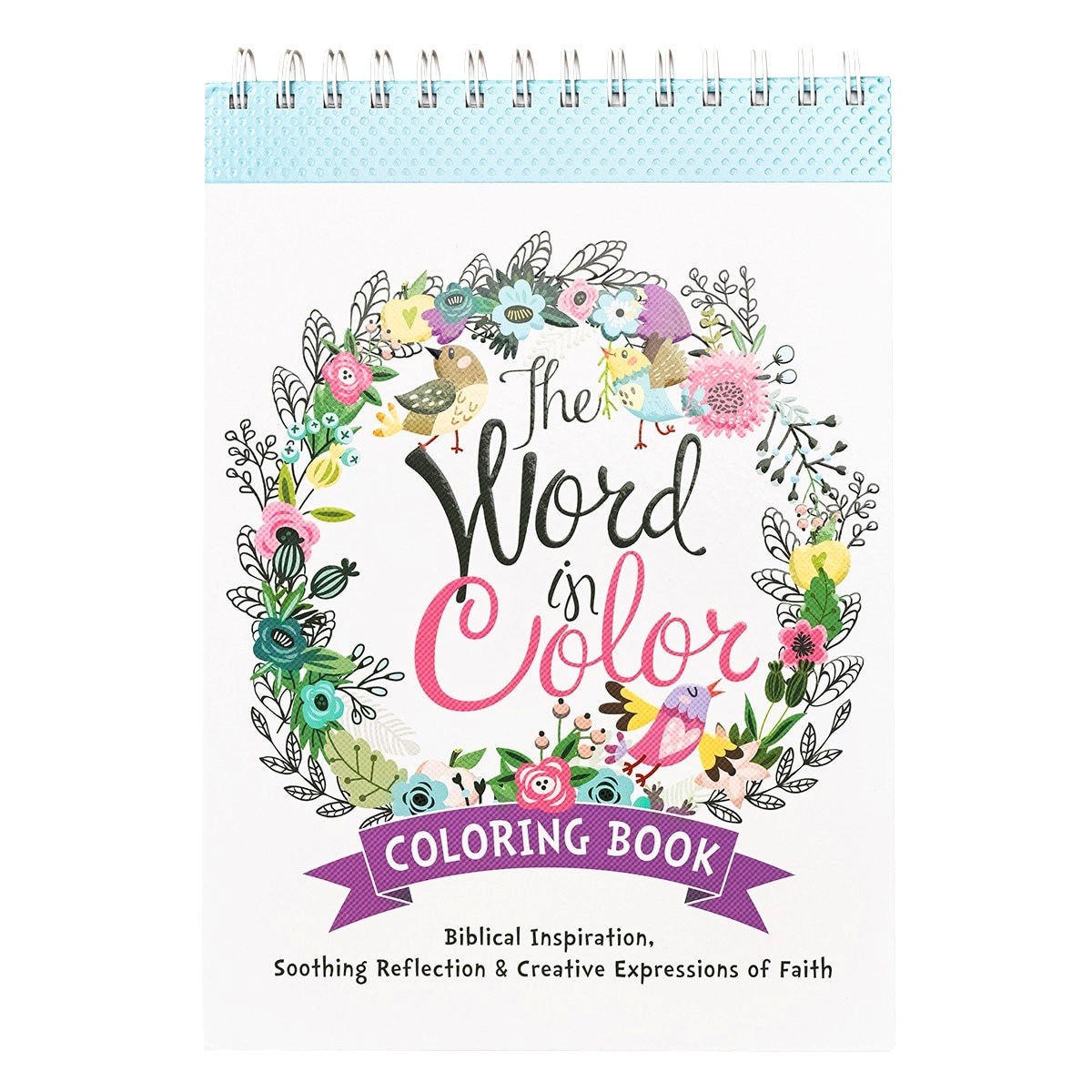 WORD IN COLOR ADULT COLORING BOOK