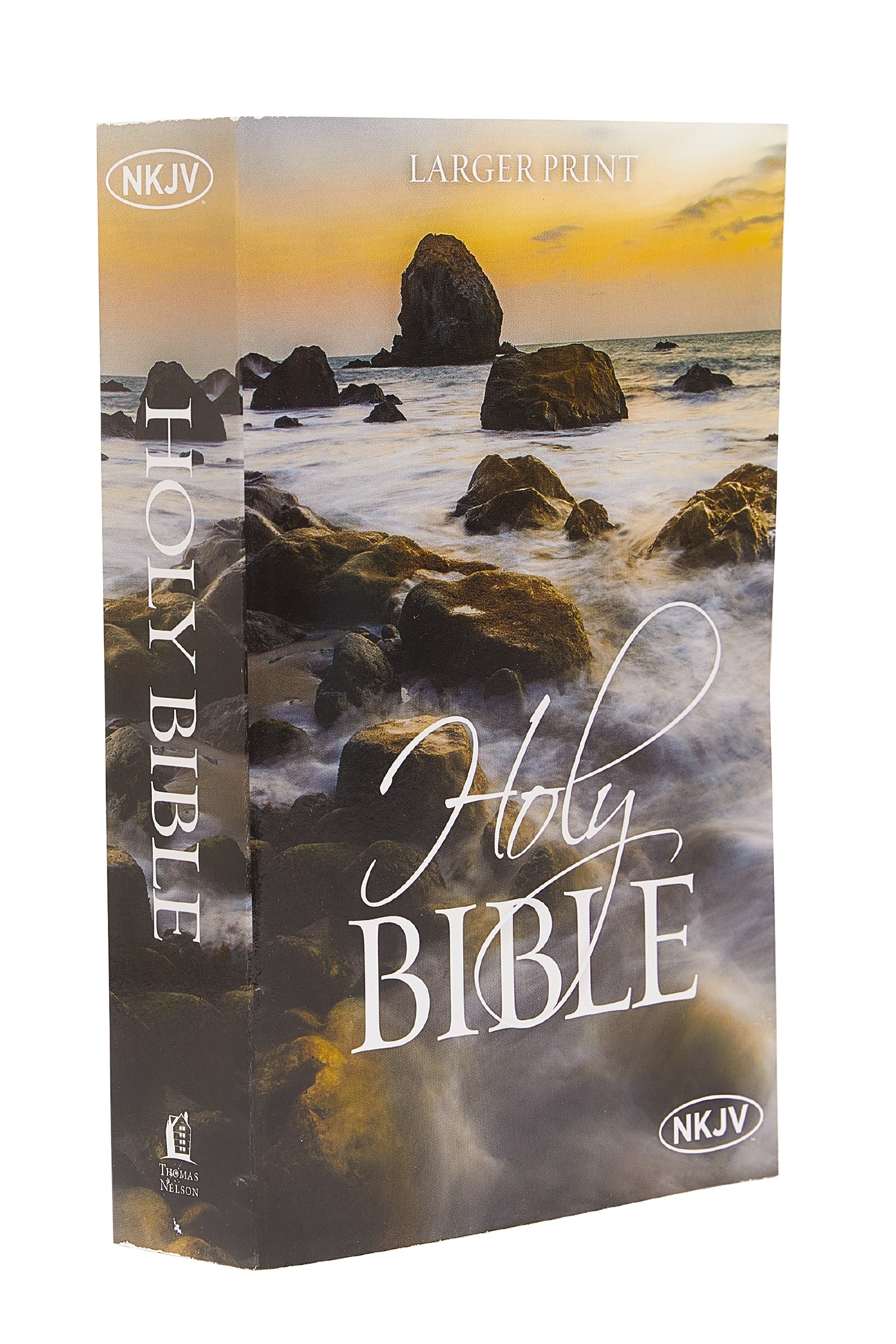 NKJV LARGER PRINT BIBLE-SOFTCOVER