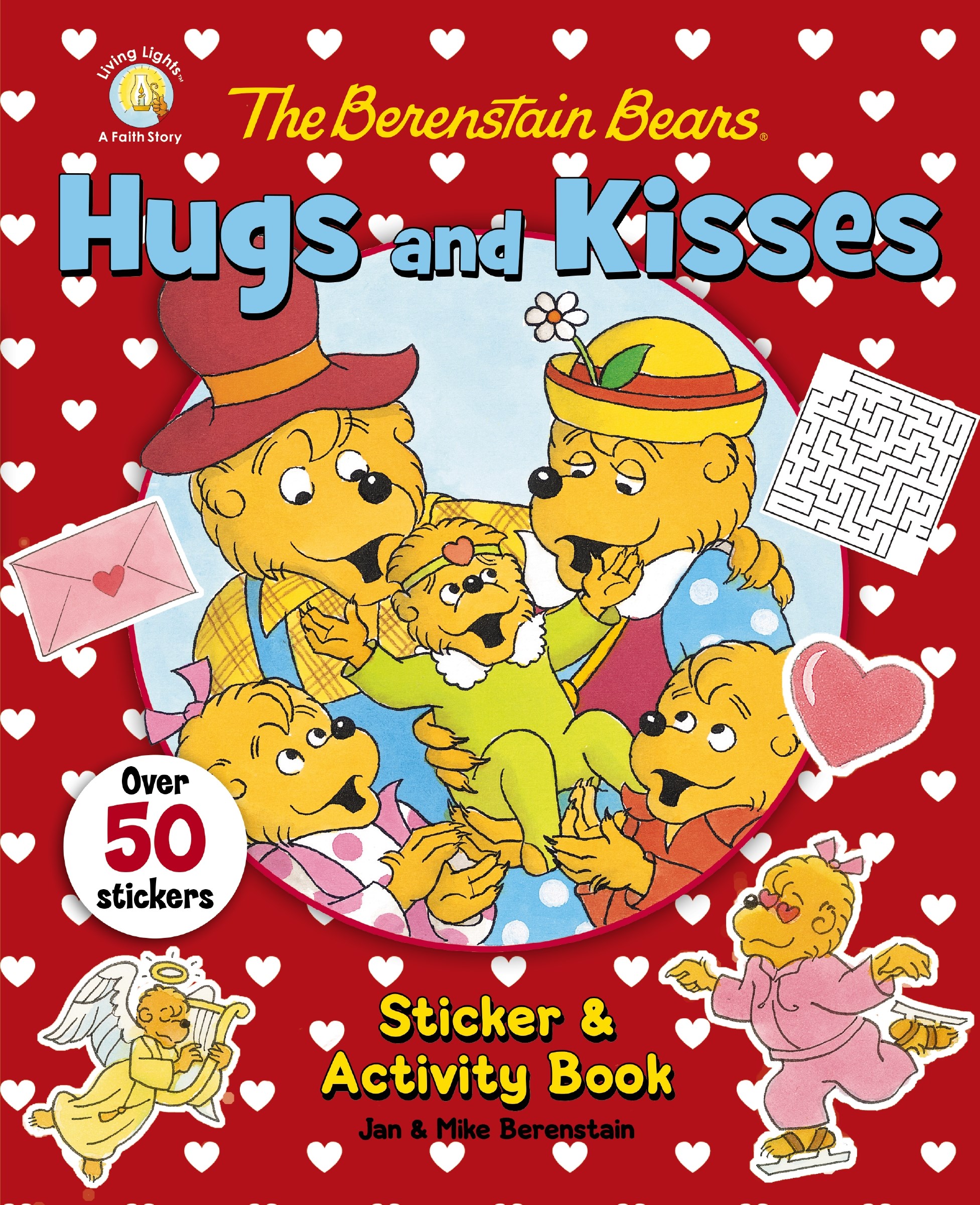 THE BERENSTAIN BEARS HUGS AND KISSES STICKER & ACTIVITY BOOK (LIVING LIGHTS)