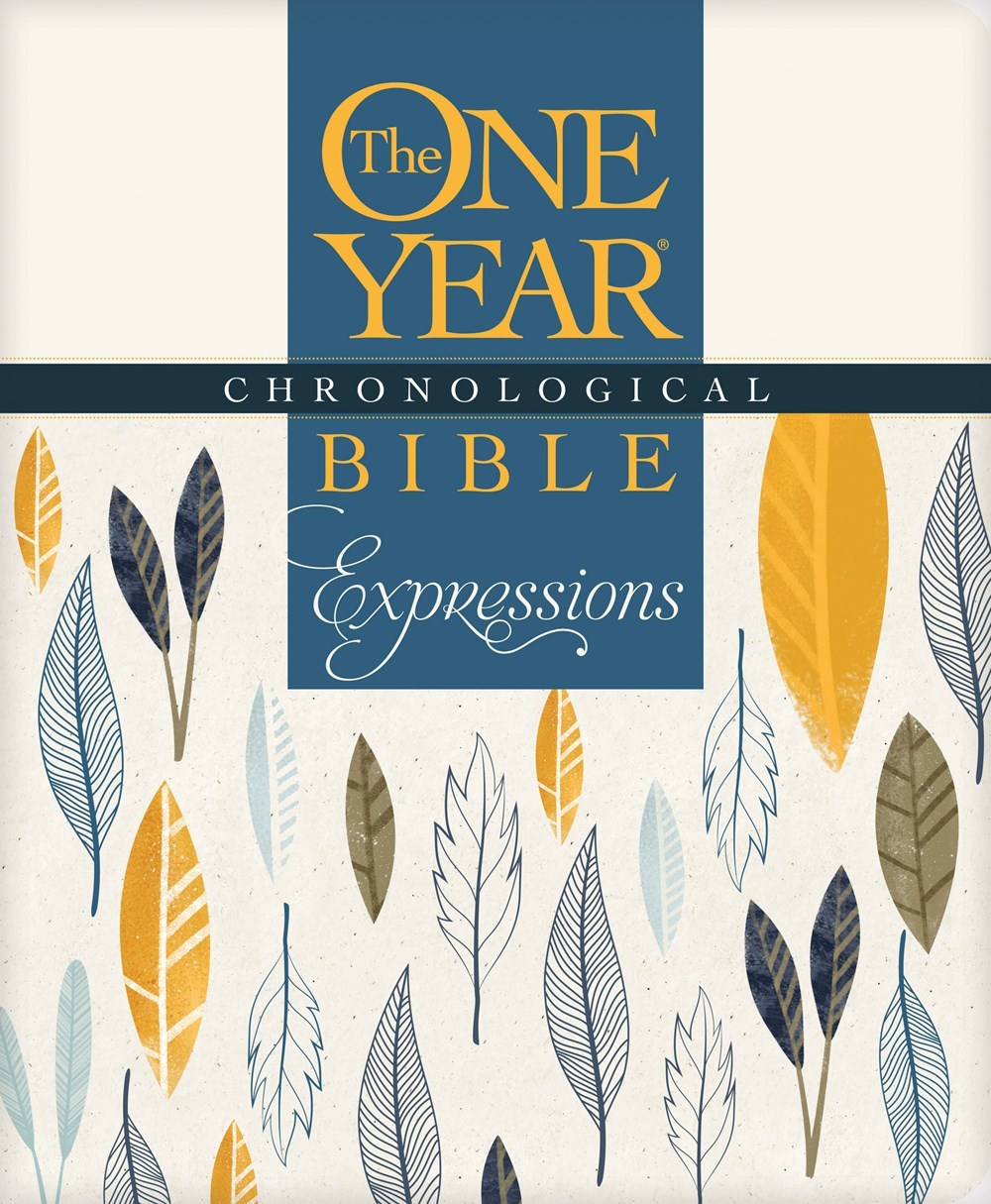 NLT THE ONE YEAR CHRONOLOGICAL BIBLE CREATIVE EXPRESSIONS-DELUXE LEAVES SOFTCOVER