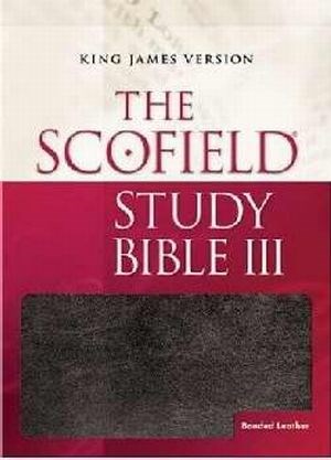 KJV SCOFIELD STUDY BIBLE III-BURGUNDY BONDED LEATHER INDEXED