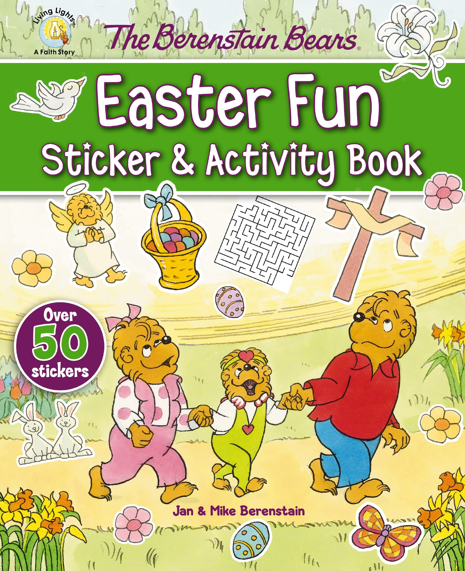 THE BERENSTAIN BEARS EASTER FUN STICKER & ACTIVITY BOOK (LIVING LIGHTS)