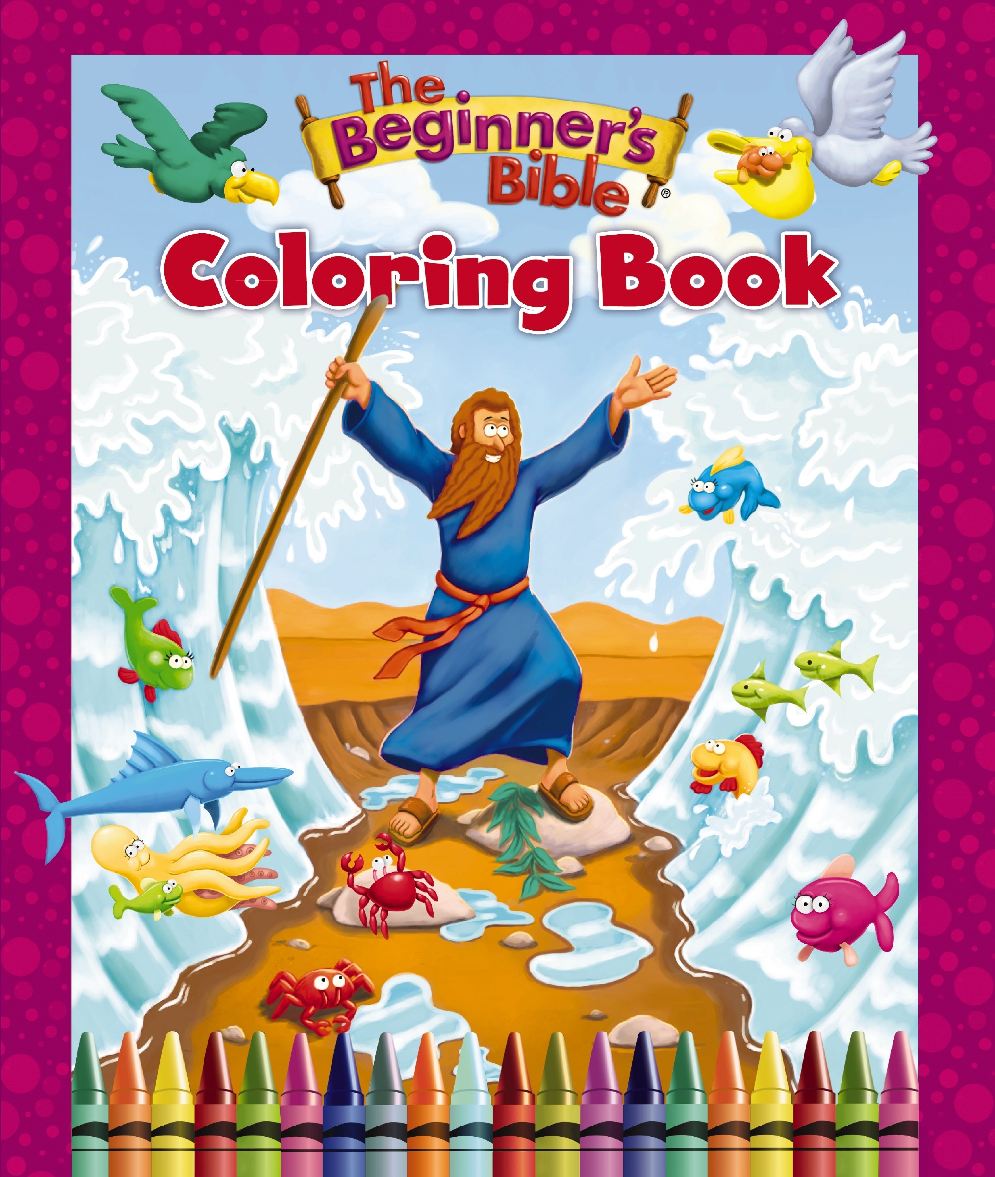 THE BEGINNER'S BIBLE COLORING BOOK