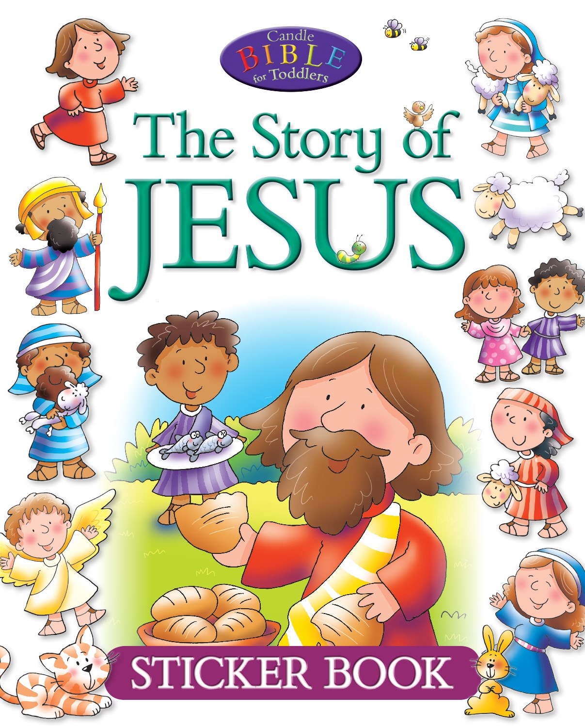 STORY OF JESUS STICKER BOOK (CANDLE BIBLE FOR TODDLER)