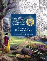 DISNEY DREAMS COLLECTION THOMAS KINKADE STUDIOS COLORING BOOK