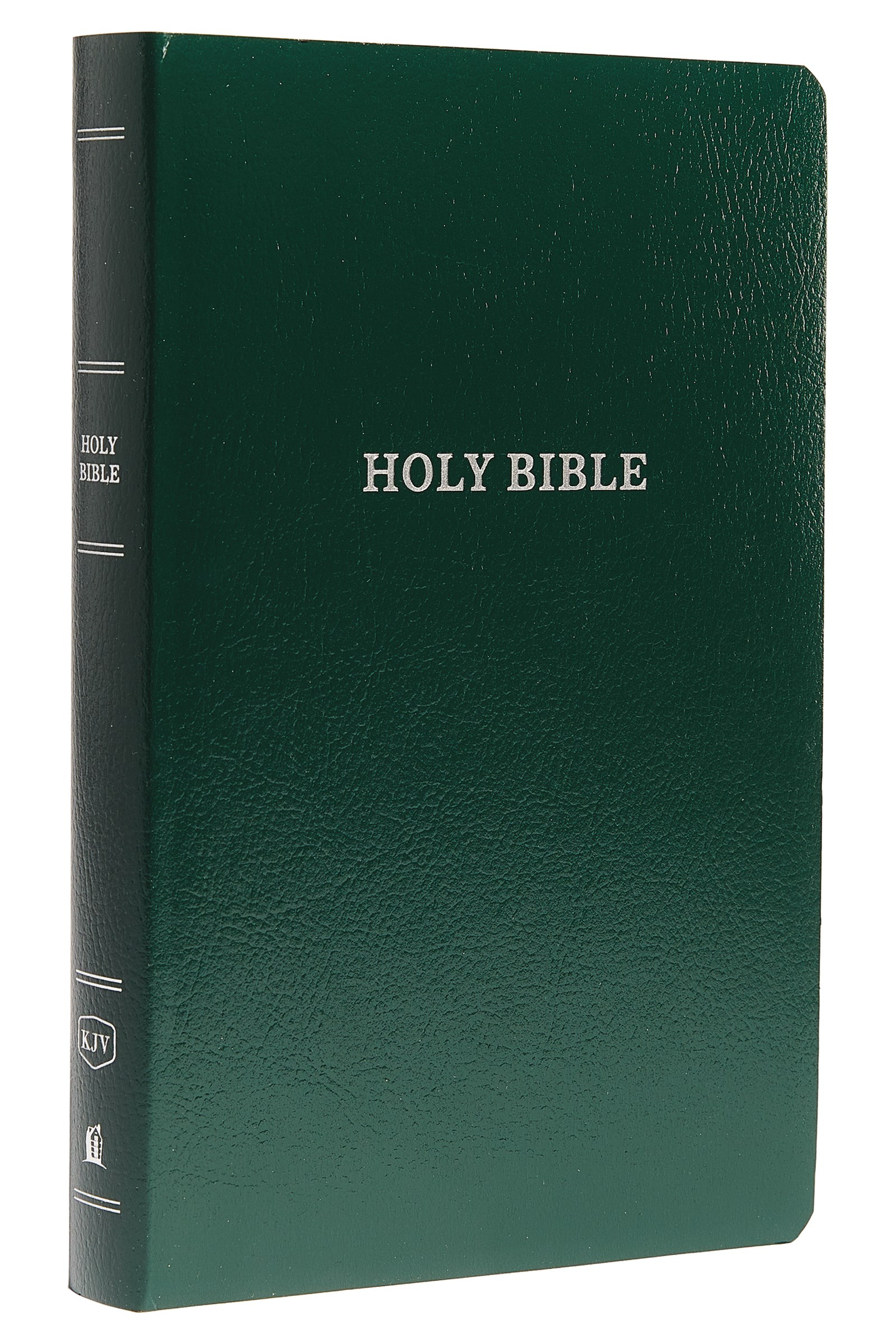 KJV GIFT & AWARD BIBLE (COMFORT PRINT)-HUNTER GREEN LEATHERFLEX