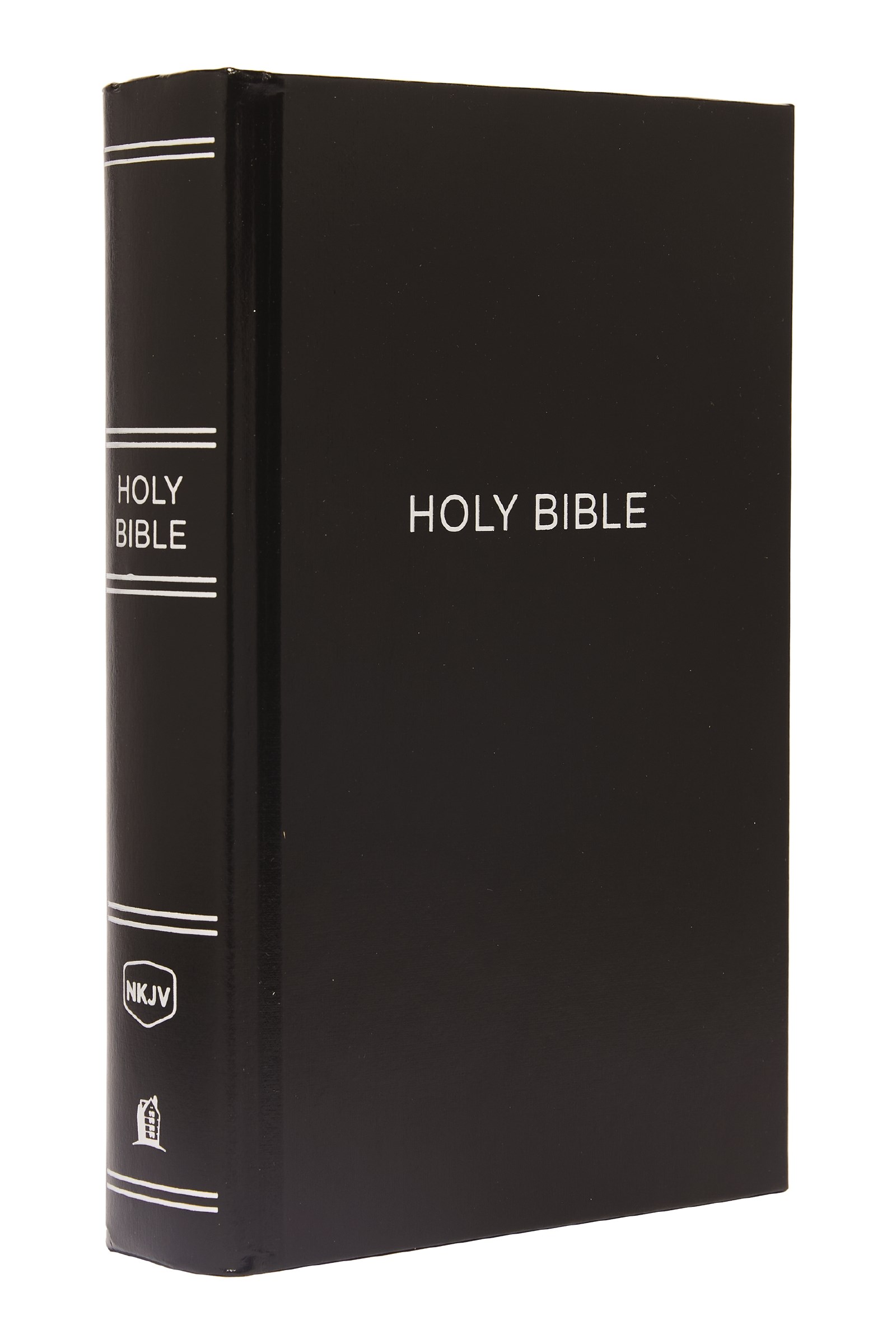 NKJV LARGE PRINT PEW BIBLE-BLACK HARDCOVER