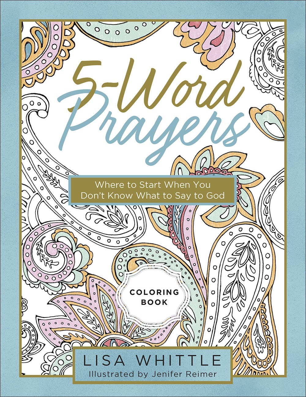 5-WORD PRAYERS COLORING BOOK