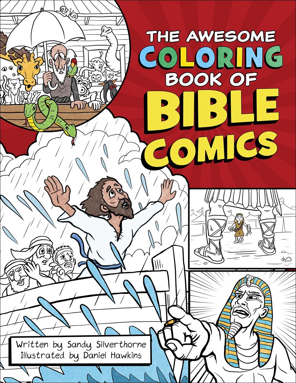 AWESOME COLORING BOOK OF BIBLE COMICS