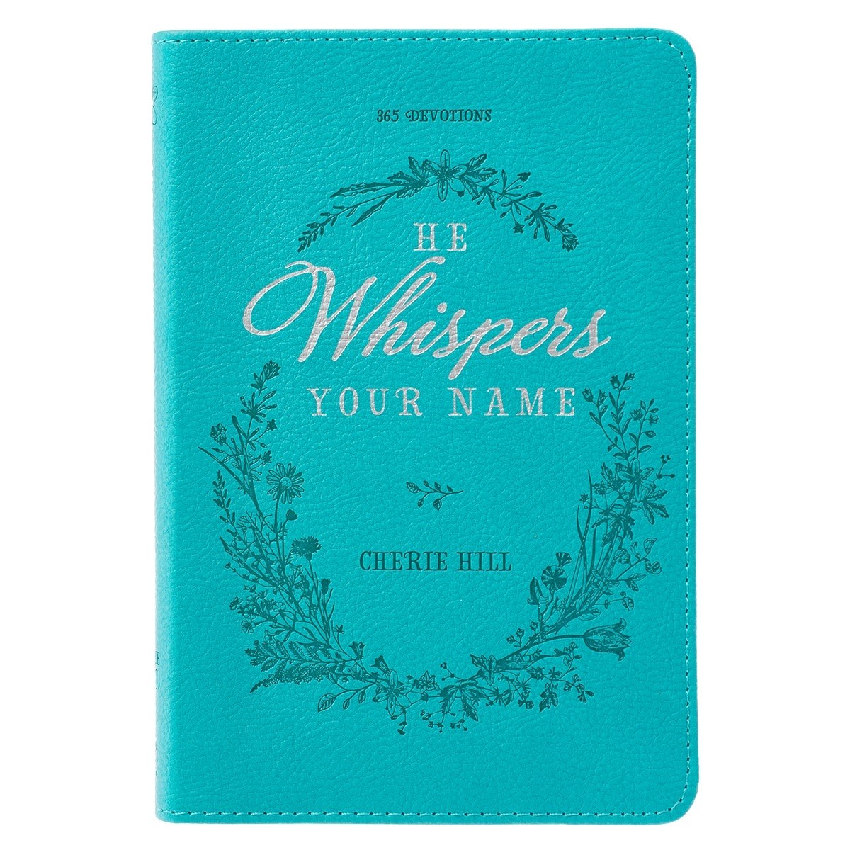 HE WHISPERS YOUR NAME-TEAL LUXLEATHER
