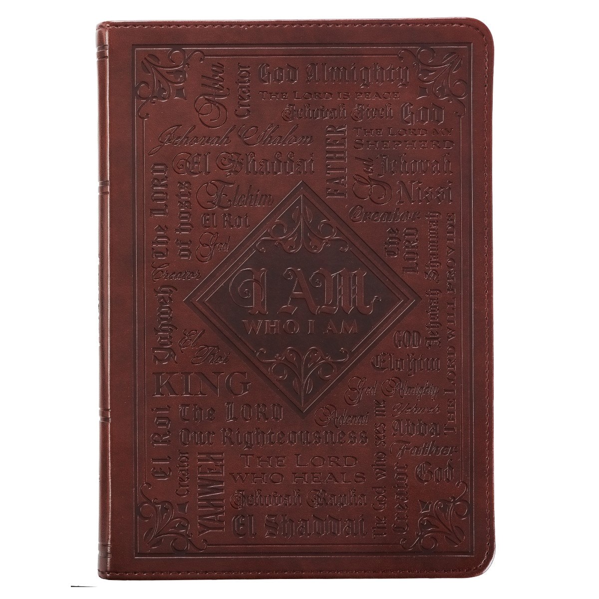 JOURNAL-LUXLEATHER FLEXCOVER-NAMES OF GOD