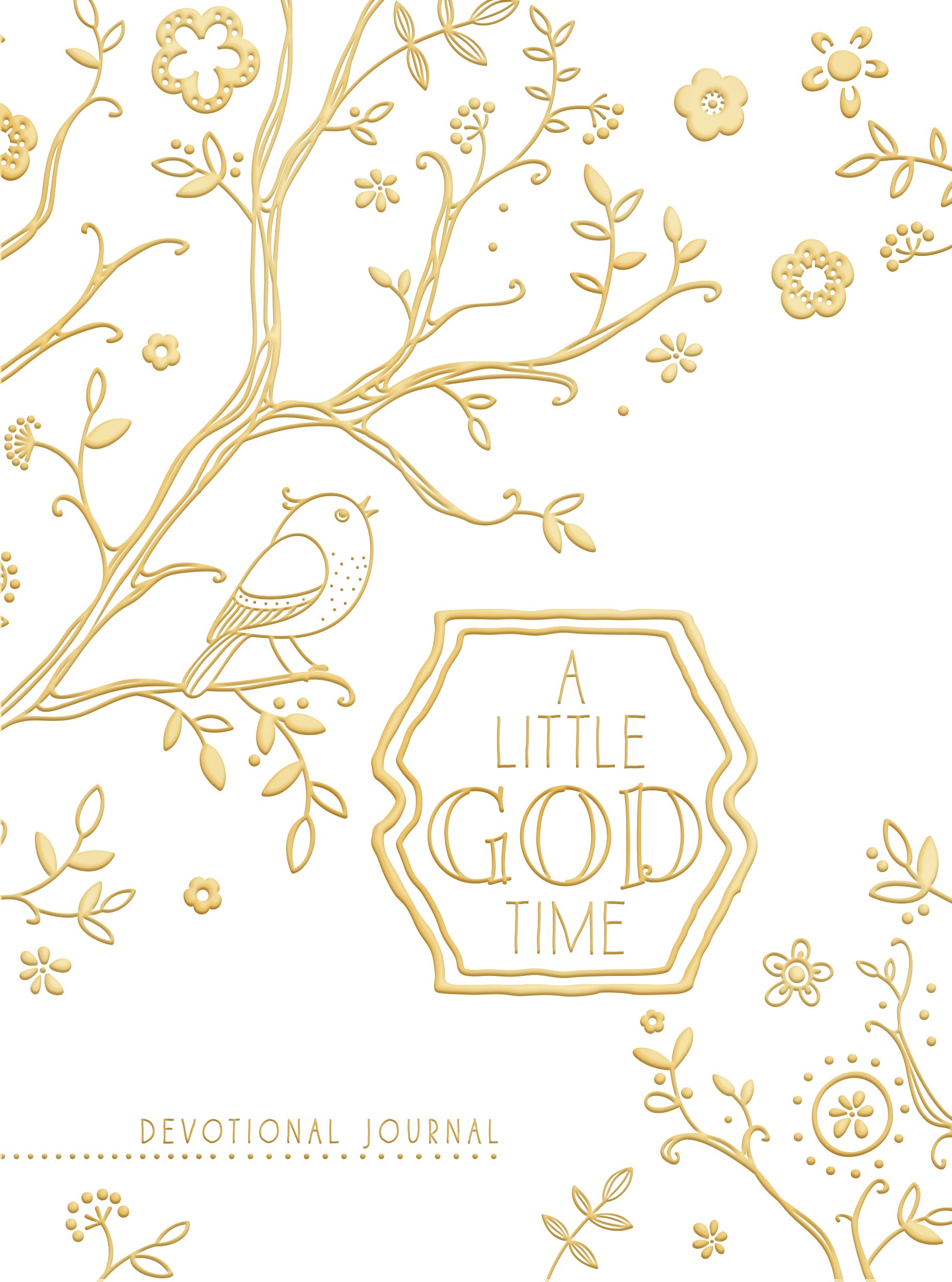 A LITTLE GOD TIME (GOLD) DEVOTIONAL JOURNAL 