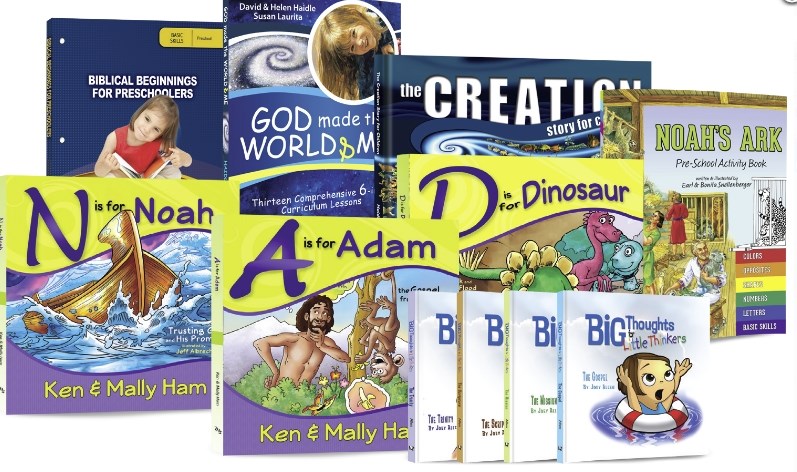 BIBLICAL BEGINNINGS PRESCHOOL SET