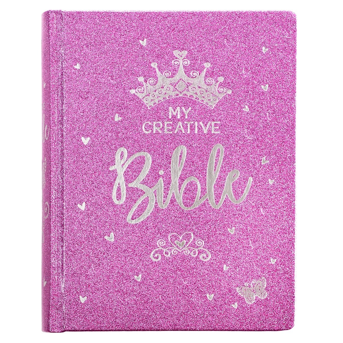 ESV MY CREATIVE BIBLE FOR GIRLS-PURPLE GLITTER CLOTH HARDCOVER