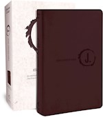 NLT JESUS-CENTERED BIBLE-DARK BROWN LEATHERETTE