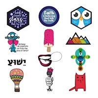 JESUS-CENTERED STICKER PACK