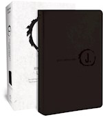 NLT JESUS-CENTERED BIBLE-LARGE PRINT-BLACK IMITATION LEATHER