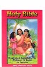 NAB CHILDREN OF COLOR BIBLE-BURGUNDY IMITATION LEATHER