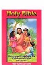 NAB CHILDREN OF COLOR BIBLE-WHITE IMITATION LEATHER