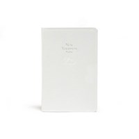 KJV BABY'S NEW TESTAMENT W/PSALMS-WHITE IMITATION LEATHER