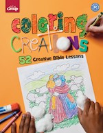 COLORING CREATIONS: 52 BIBLE ACTIVITY PAGES