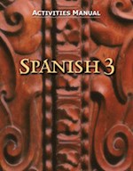 SPANISH 3 STUDENT ACTIVITIES MANUAL