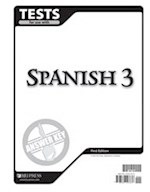 SPANISH 3 TESTS ANSWER KEY
